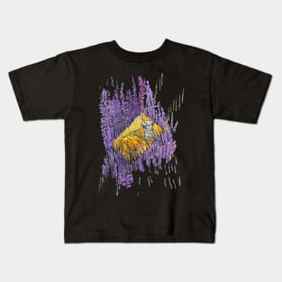 Lavender Hound Kids T-Shirt